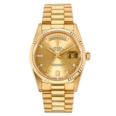 Rolex Weekly Calendar 18k Gold